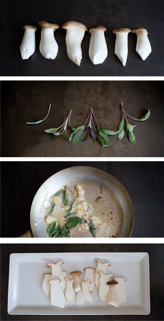 King Mushroom Salad ~ A Stack of Dishes.com