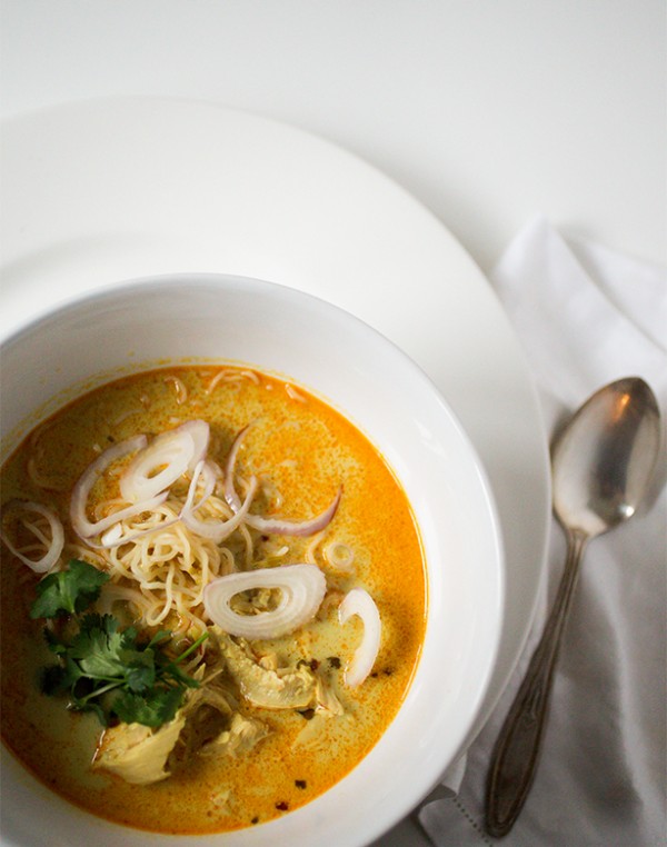 Khao Soi~ A Stack of Dishes
