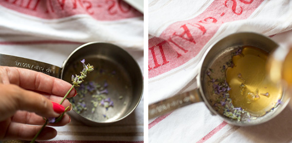 Making Lavender Honey - A Stack of Dishes