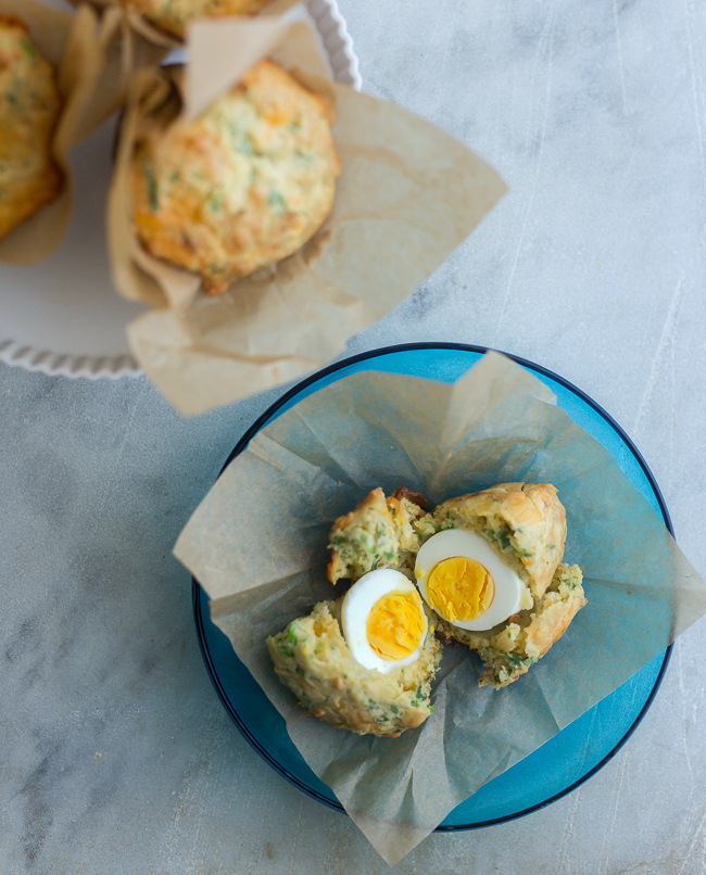 One Eyed Jack Muffins- A Stack of Dishes