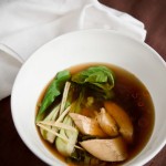 asian soup, ginger broth, ginger soup, chicken soup