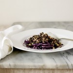 lentil salad, beluga lentil, quinoa, lentil and quinoa salad, salad, a stack of dishes