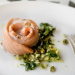 salmon rosettes, roasted salmon rosettes, roasted salmon, salmon recipe