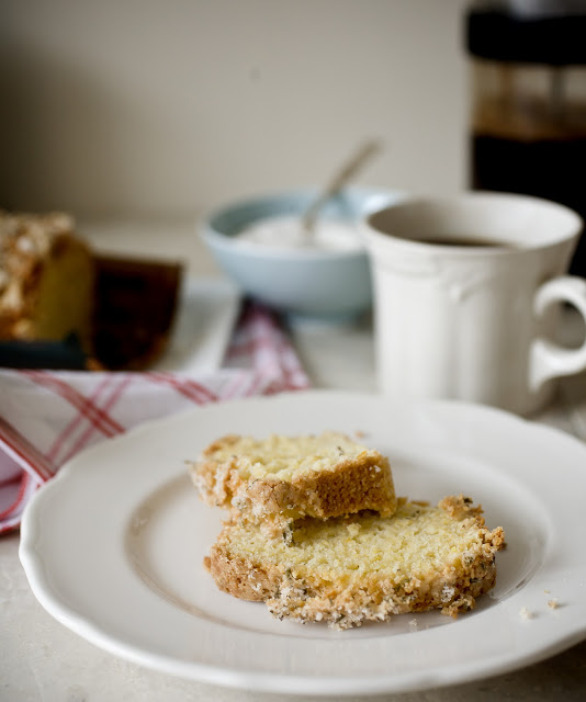 polenta cake, rosemary cake