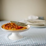 tomato tart, rustic tomato tart