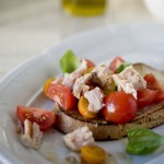 tuna, tuna sandwich, open faced tuna sandwich, healthy tuna sandwich