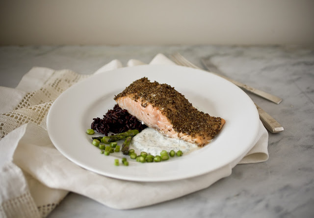 salmon, healthy salmon, roasted salmon