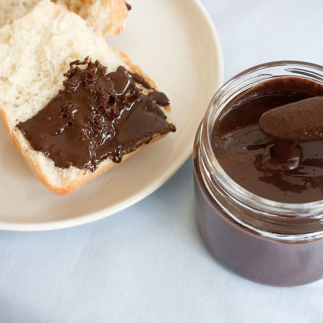 nutella, homemade nutella