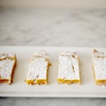 light lemon squares~ A Stack of Dishes.com