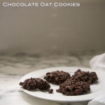 Chocolate Oat Cookies~A stack of dishes.com