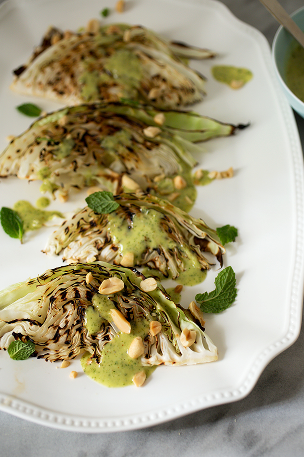 Grilled cabbage~ A Stack of Dishes