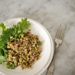 sorghum salad~A Stack of Dishes.com