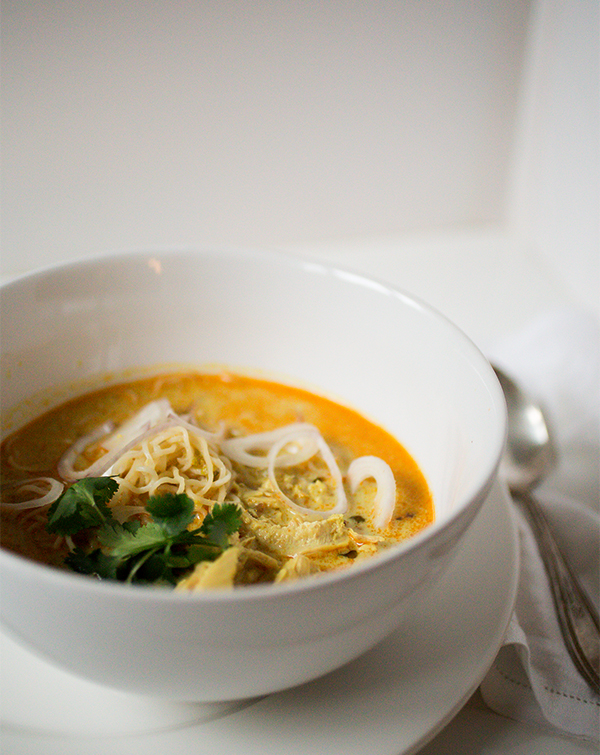 Khao Soi~ A Stack of Dishes