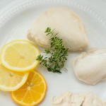 Poached Chicken~ A Stack of Dishes