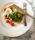 Savory Corn Waffles with Yogurt Cream ~ A Stack of Dishes