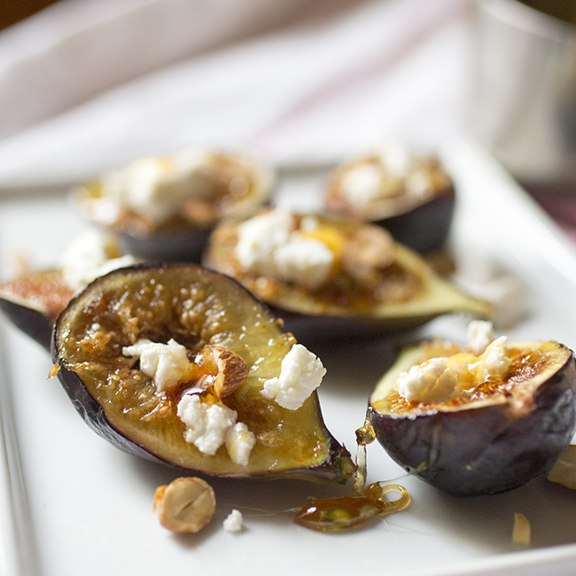 Lavender Honeyed Seared Figs